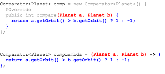 inner class vs lambda